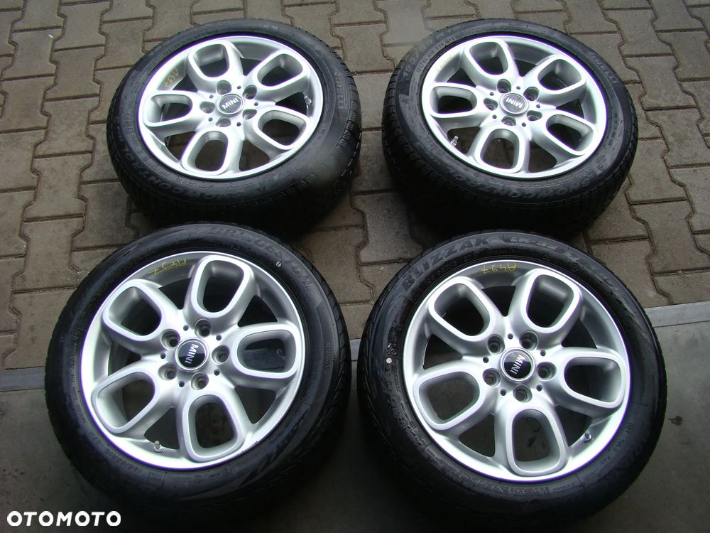 a497 5x112 Mini Cooper One F55 F56 F57 6,5jx16 opony 195/55 r16 zima czujniki tpms - 1