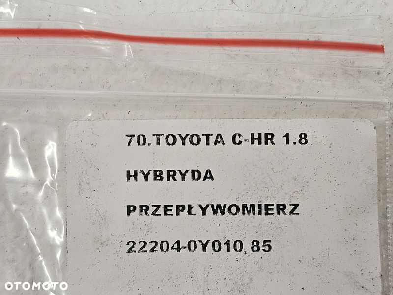 toyota c-hr 1.8 b hybryda przepływomierz przepływka 22204-0y010 - 6