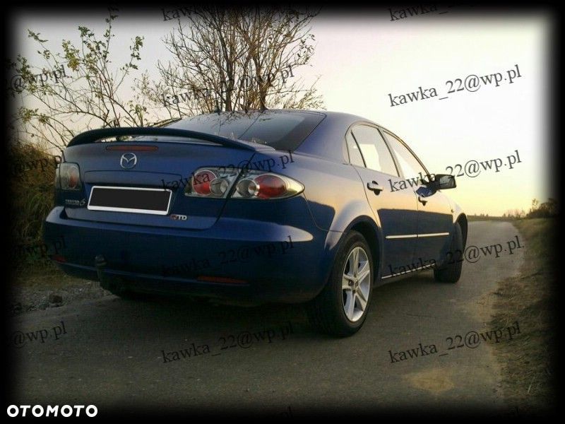 MAZDA 6 SPOILER LOTKA SPOJLER NA KLAPĘ PODKŁAD!!! - 8