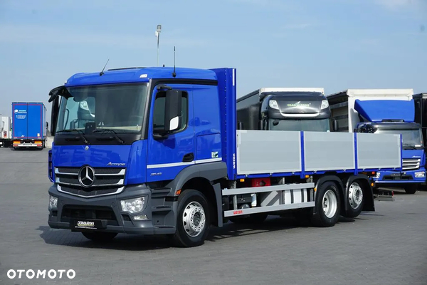 Mercedes-Benz ACTROS / 2543 / ACC / E 6 / PEŁNY ADR / SKRZYNIOWY / ZAWIESIE POD WÓZEK
