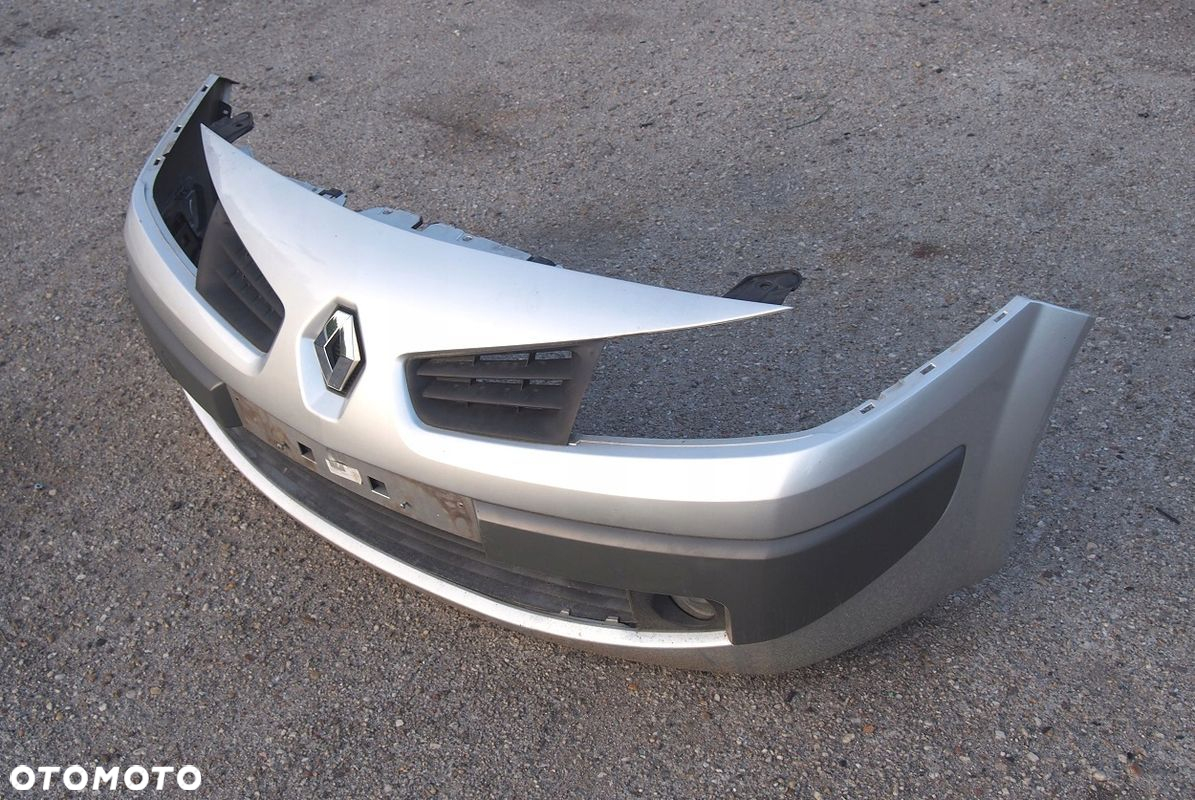 ZDERZAK PRZÓD PRZEDNI SREBRNY RENAULT MEGANE II CC CABRIO - 7