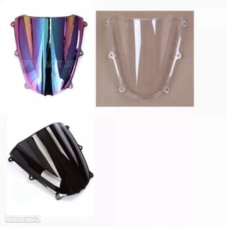 Viseira cbr600rr f5 2005 até2006 honda briseira vidro frontal bolha - 1