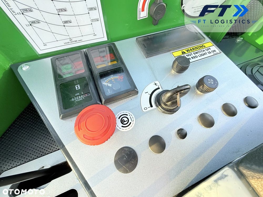 Combilift WÓZEK CZTEROKIERUNKOWY - WIELOKIERUNKOWY | COMBILIFT C4000 | GAS | DUPLEX 4100 MM | SZEROKI POZYCJONER WIDEŁ | NOWE OPONY | OGRZEWANIE | PO SERWISIE | STAN IDEALNY - 16