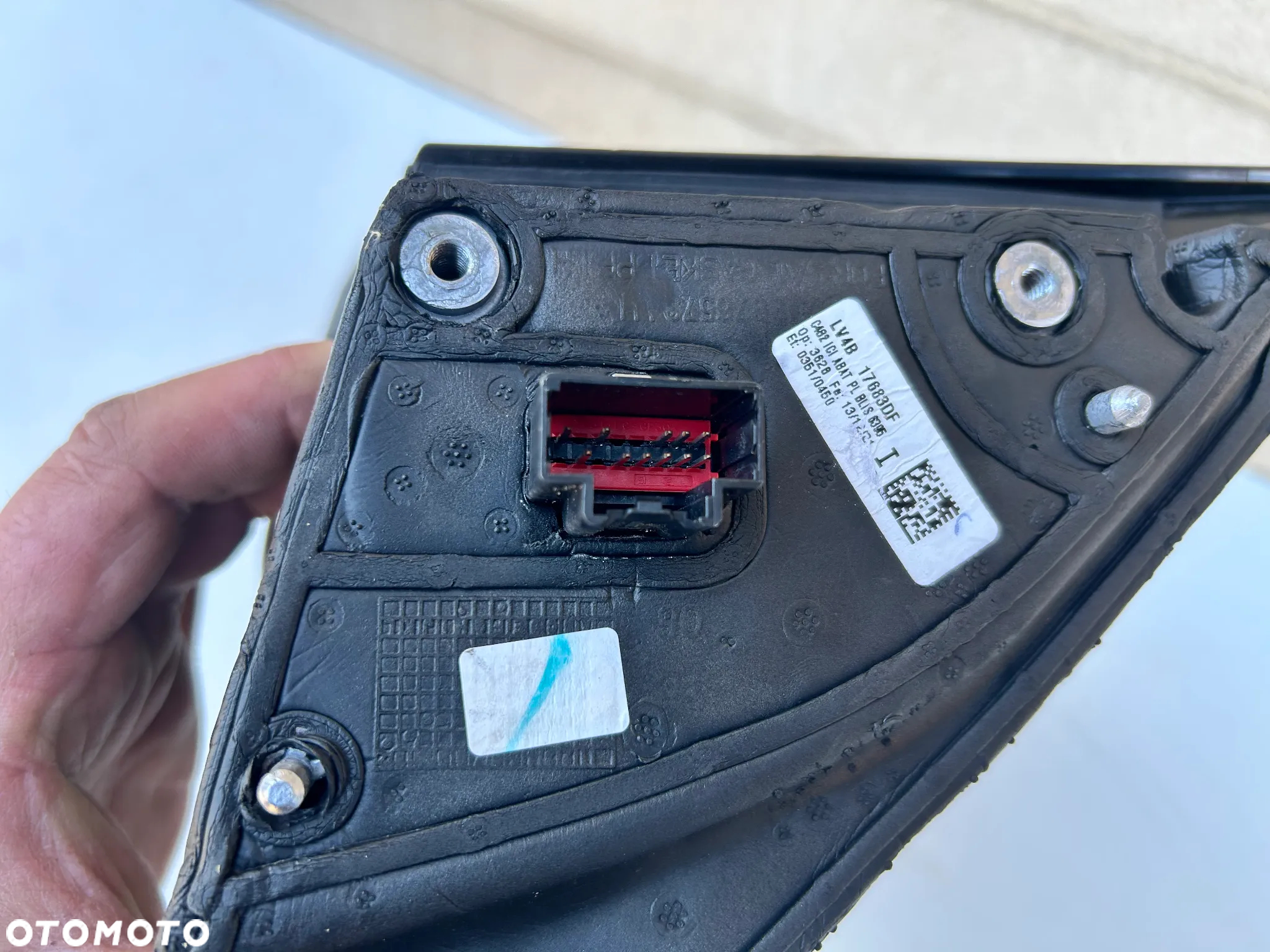 FORD KUGA MK3 LUSTERKO ZEWNĘTRZNE LEWE 11PIN LV4B17683DF - 5