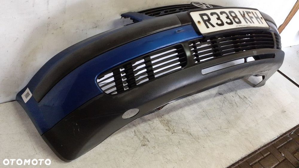 ^ ZDERZAK PRZÓD PRZEDNI DO VW VOLKSWAGEN PASSAT B5 LB5N NIEBIESKI - 4