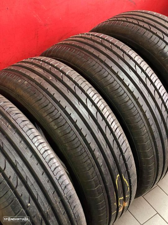 4 Pneus 215/55/18 continental com mais de 95% de piso - 2