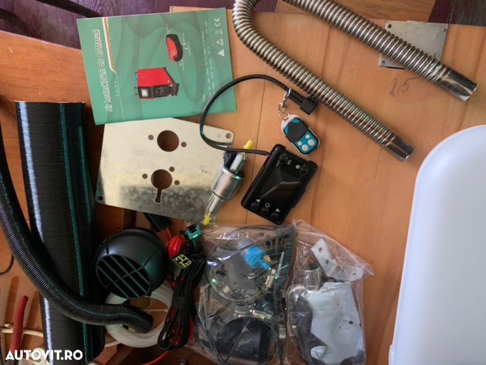 Sirocou marca hCalory auto bus camioneta barca piese aeroterma aer cald portabil 12v siroca tip webaster nou - 8
