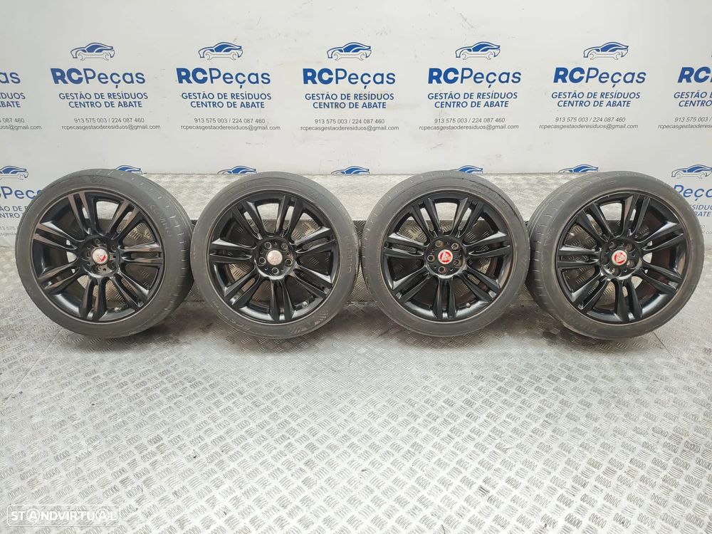 Conjunto de jantes 18 Matrix Jaguar XE X760 7,5J ET46 5x108 Original - 7