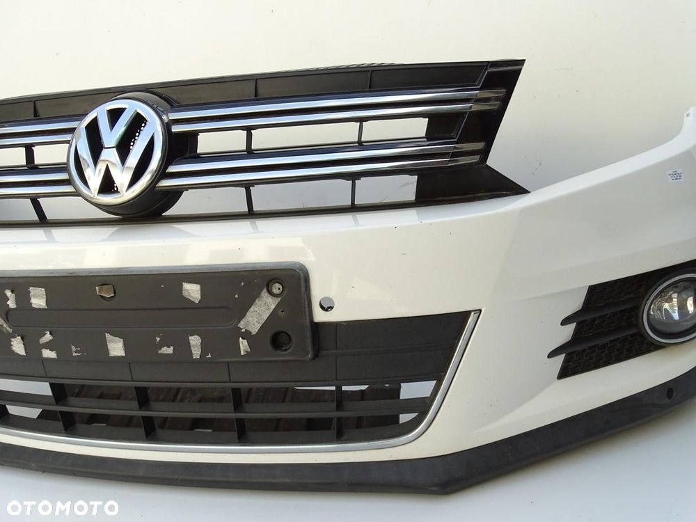 ZDERZAK PRZÓD PRZEDNI + ATRAPA + HALOGENY + 4x PDC LB9A VW TIGUAN I 5N LIFT - 8