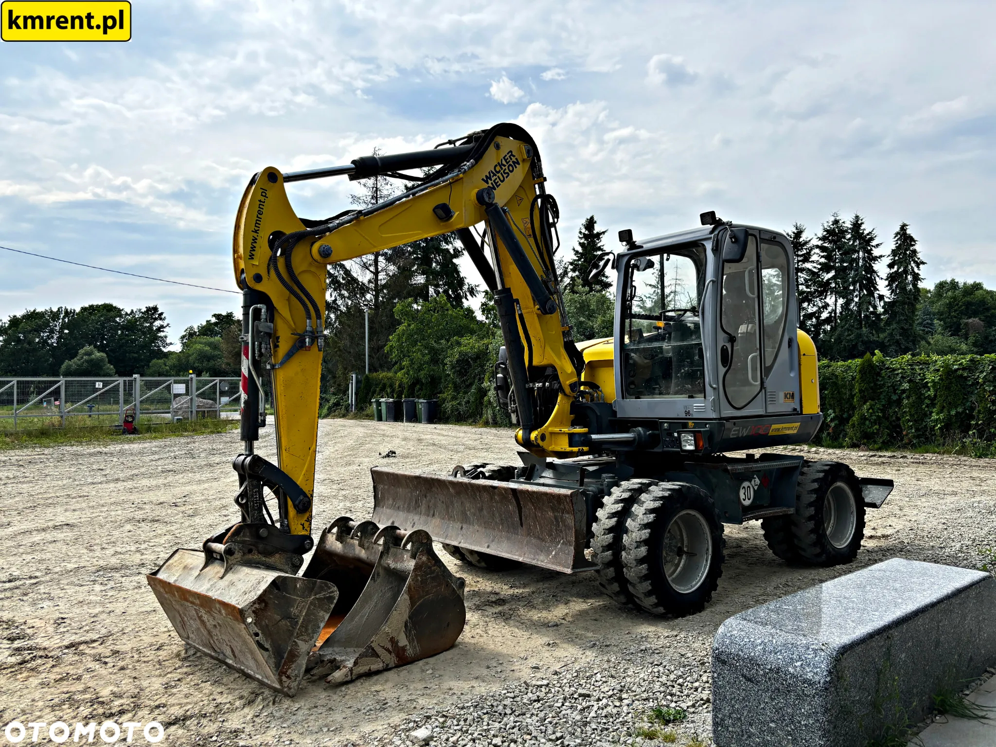 Wacker Neuson EW 100 KOPARKA KOŁOWA 2017R. |  KOMATSU PW 98 118 LIEBHERR 309 311 - 8