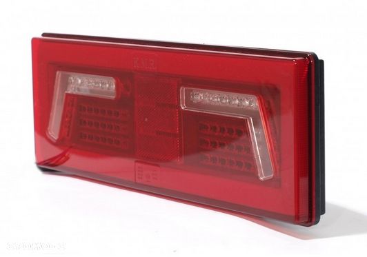 LAMPA TYLNA PRZYCZEPY ZESPOLONA LED DIODOWA LAWETA - 10