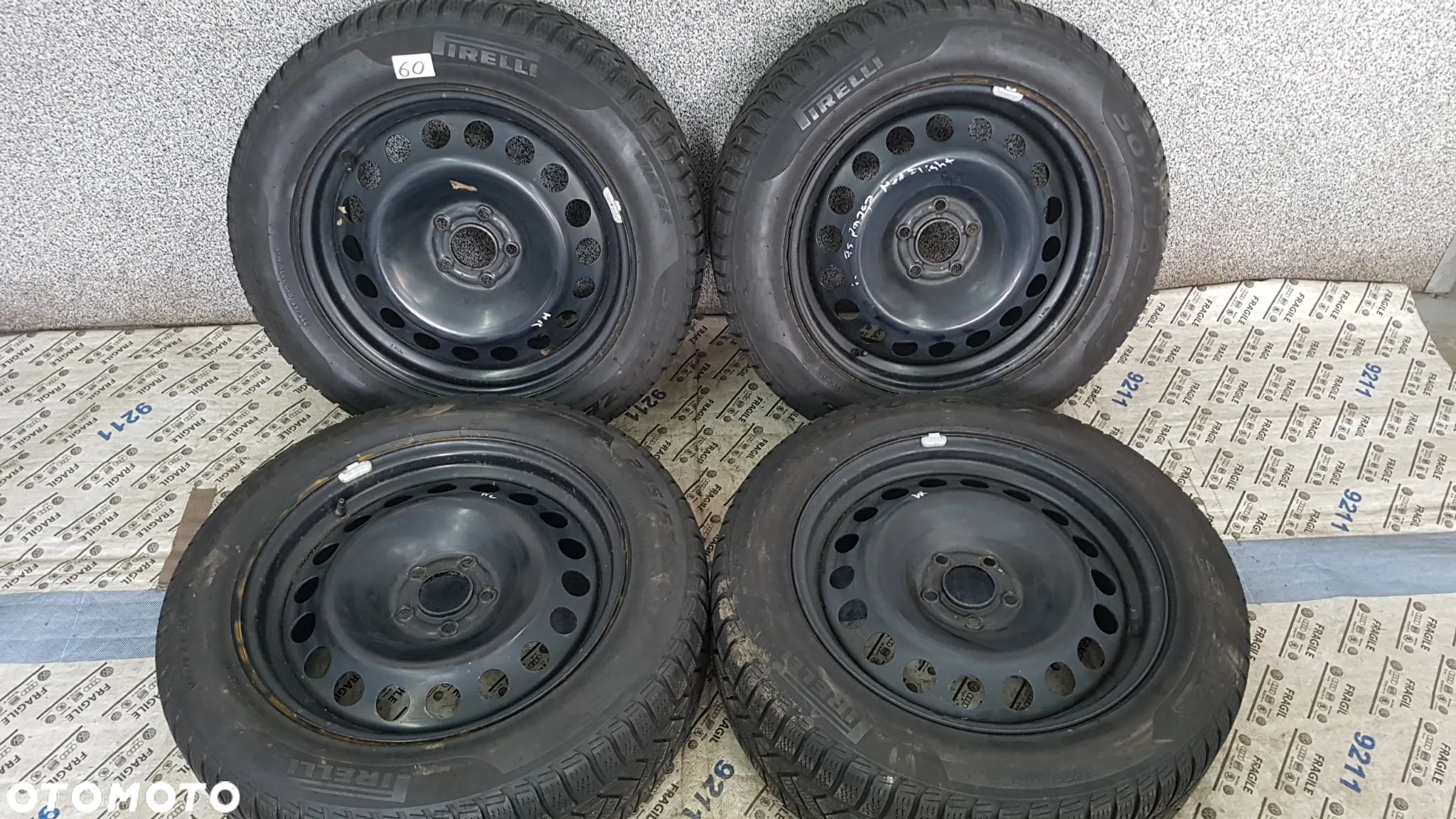 KOŁA ZIMOWE FORD KUGA EDGE  5X108 7,5JX17 235/55R17 FORD KUGA CZUJNIKI - 1