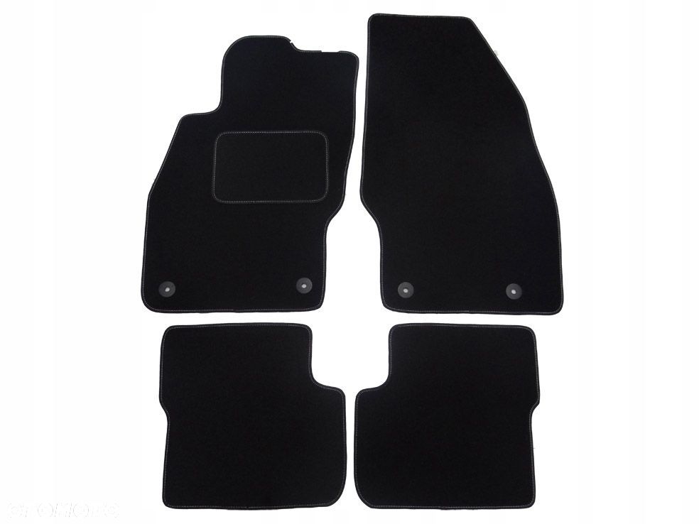 Dywaniki Welurowe DYLON 8mm OPEL CORSA B C D E F - 1