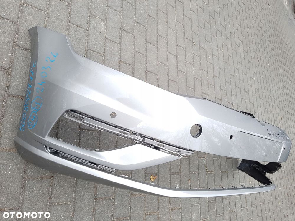 vw golf 7 lift 17^ zderzak przód 4x pdc spryskiwacze 5g0807221fl - 3