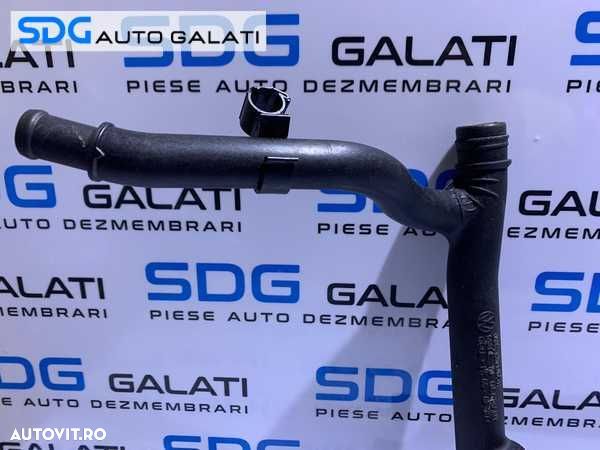 Conducta Teava Apa Lichid Racire Motor Antigel Skoda Octavia 2 2.0 TDI CEGA 2004 - 2013 Cod 03L121065H [D0275] - 2
