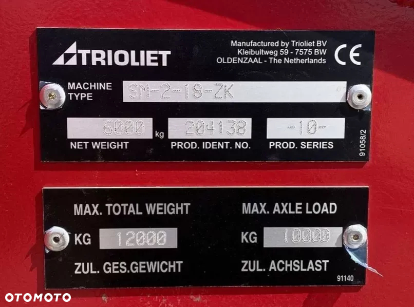 Trioliet Solomix 2 1800 ZK - 11