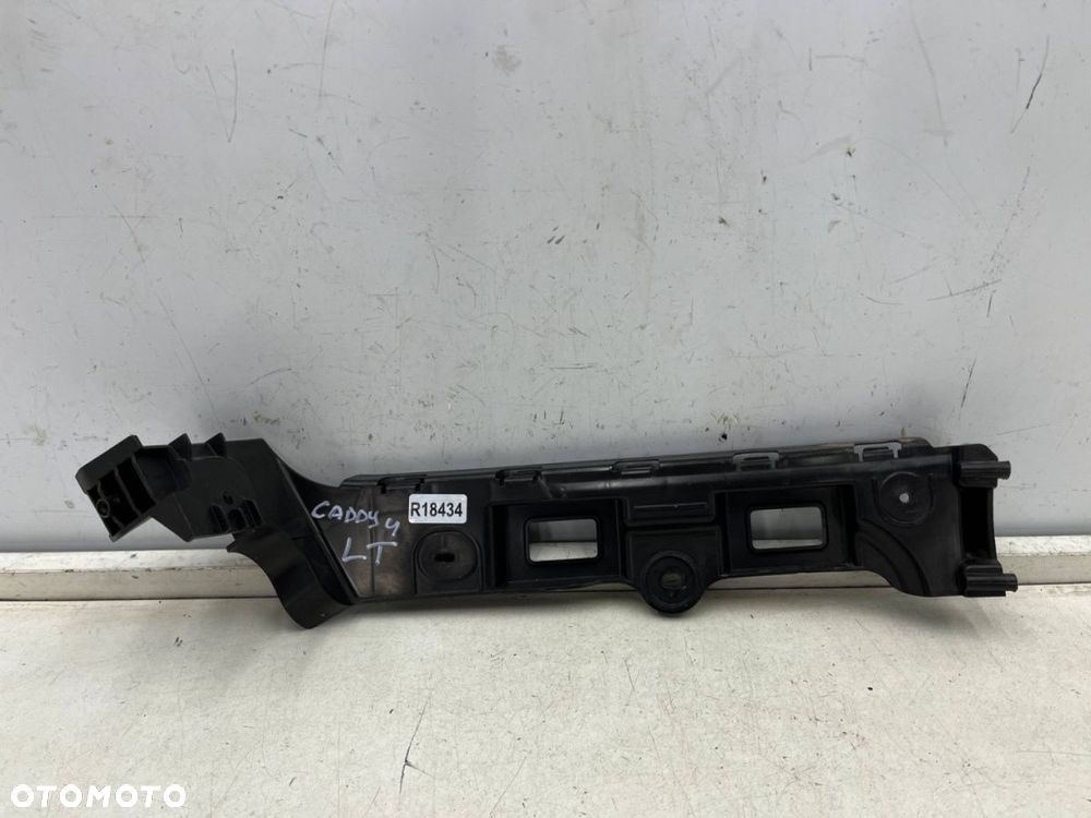 Ślizg VW Caddy 4 IV Ford Connect MK3 20r.- lewe tylne mocowanie zderzaka wspornik lewy tył - 1