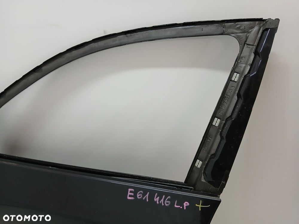DRZWI LEWE PRZEDNIE BMW E60 E61 CARBONSCHWARZ - 2