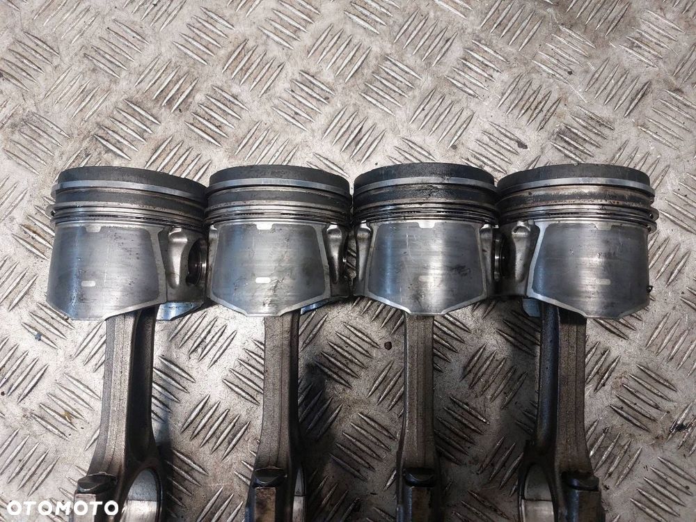 TŁOK + KORBOWÓD CENA ZA KPL 4SZT FORD MONDEO MK4 2.0 TDCI 140KM - 8