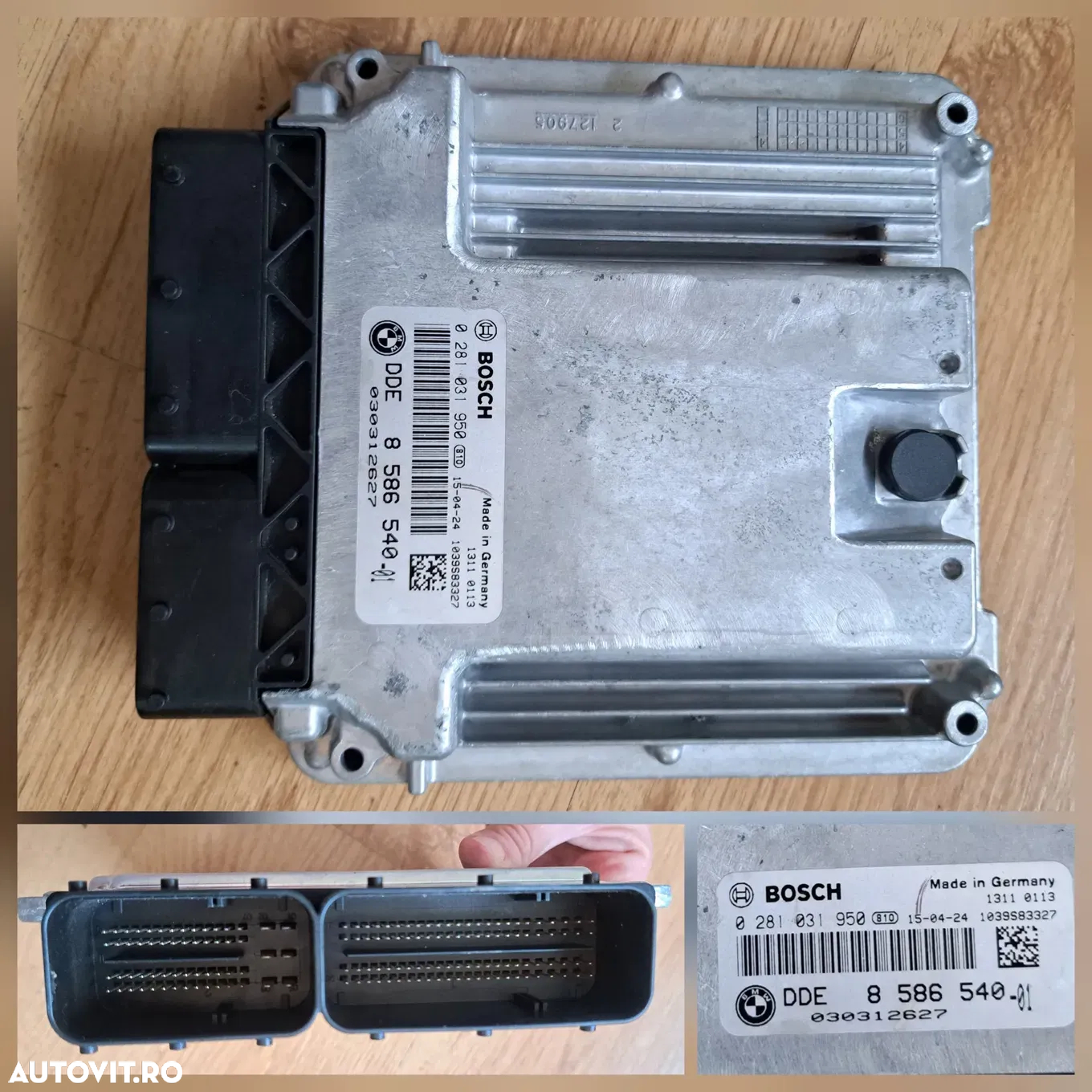 Kit pornire volkswagen passat 1,9 tdi AVB bmw seria 5 ECU modul calculator motor vw passat 1,9 tdi AFL mitsubishi outlander bmw seria 3 4 5 7 x3 x4 x5 x6 renault trafic opel vivaro 1,6 - 7