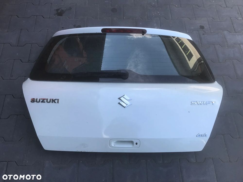 Suzuki Swift MK6 05-10 Klapa Tył Biała Perła Z7T - 1