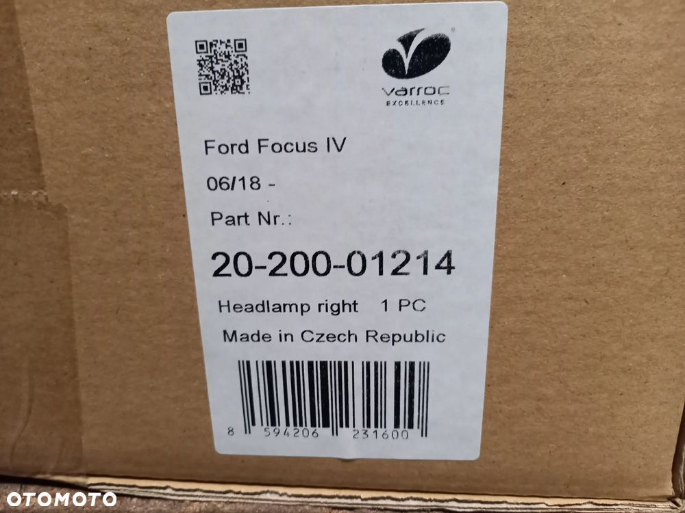 REFLEKTOR FORD FOCUS 18-22 MK4  NOWY PRAWY - 5