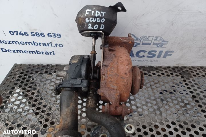 Turbosuflanta Fiat Scudo 2  [din 2007 pana  2016] seria Minivan 2.0 MultiJet MT LWB H1 29 (120 hp) - 2