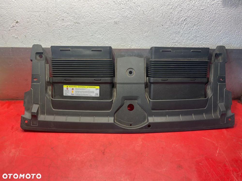 4M0807081A AUDI Q7 PAS PRZEDNI OSŁONA NAKŁADKA PASA PRZEDNIEGO WLOT - 4