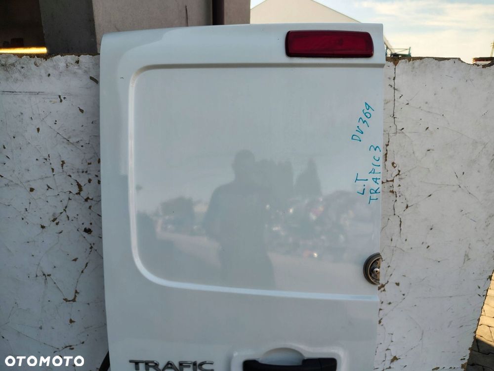 DRZWI LEWY TYŁ SKRZYDEŁKOWE RENAULT TRAFIC 3 III DV369 - 3