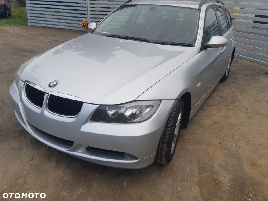Na części BMW E90 Titansilber Silnik Skrzynia Maska Zderzak Drzwi Klapa Szyba - 1