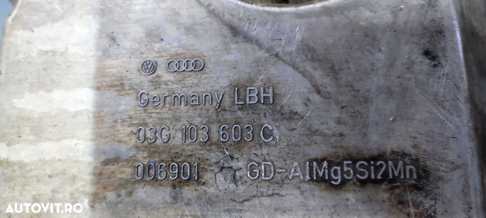 Baie ulei volkswagen cod motor BHW cod 03G103603C - 3