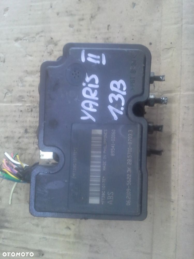 Toyota Yaris II pompa abs 89541-0D060 44510-0D110 plus wtyczka z wiązką - 6