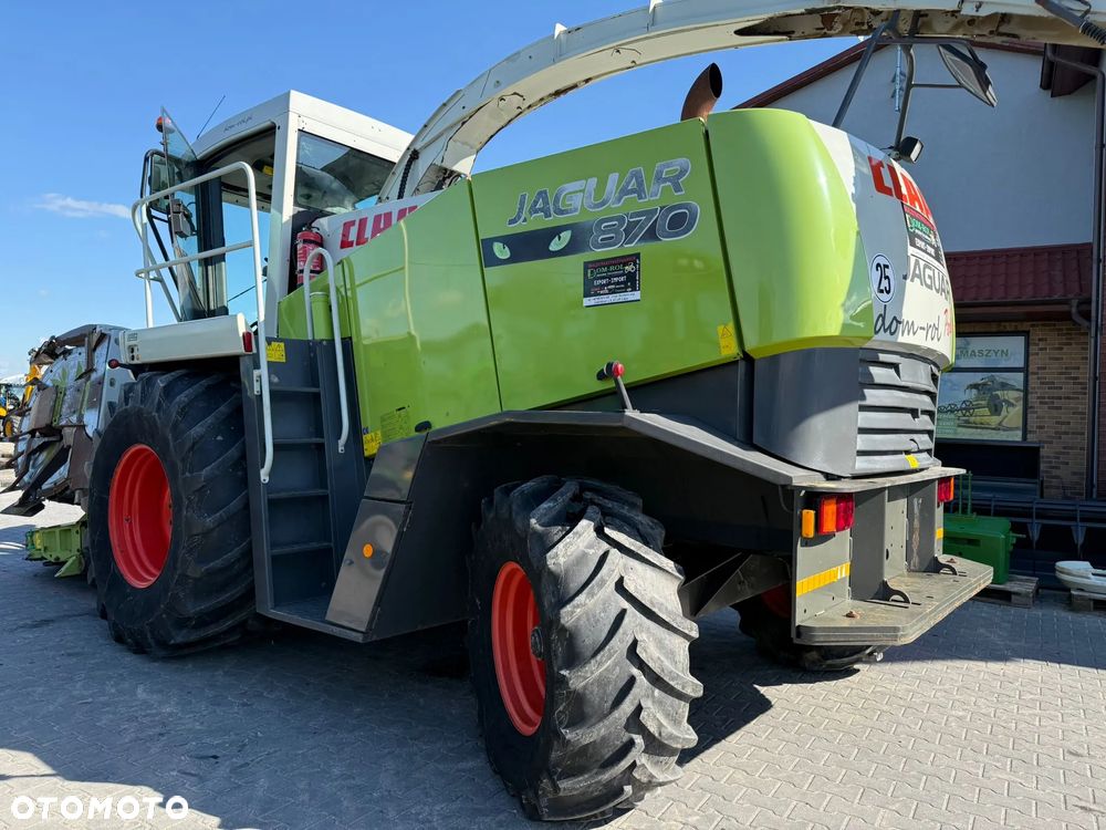 Claas JAGUAR 870 V 8 SILNIK MERCEDES + ORBIS 600 ŁADNY - 23