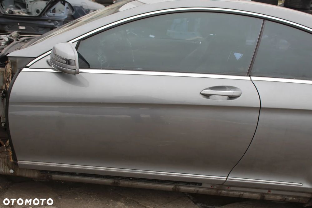 Drzwi prawe lewe stan BDB OE Mercedes W216 C216 Lift C792 gr. lakieru 120 mikron - 3