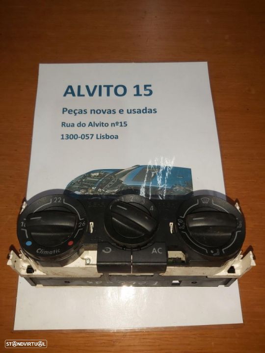 Controlo Sofagem Climatronic Volkswagen Polo 2005  Ref: 600 819 445 - 1