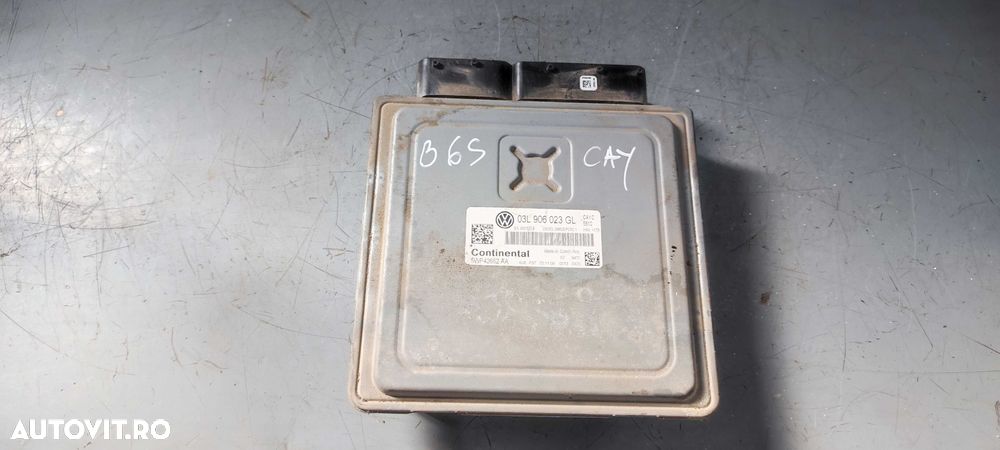 ECU volkswagen vw passat B6 sedan an 2010 1.6 CAY cod 03L906023GL - 3