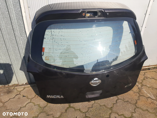 Micra K13 klapa tylna tył lift kolor GAB Nissan