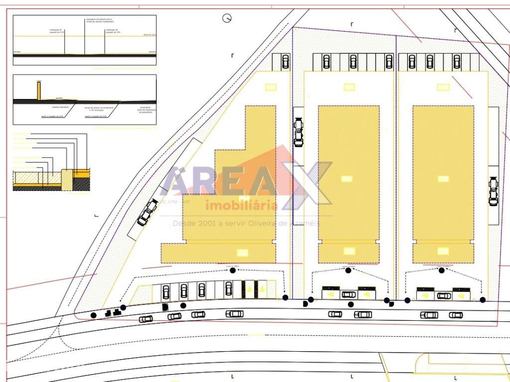 Terreno localizado em zona industrial, com projeto aprovado para 3 ... - Grande imagem: 3/9