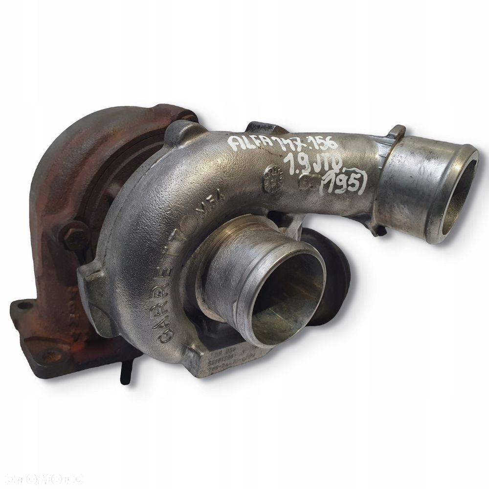 TURBOSPRĘŻARKA Alfa Romeo 147 156 1.9 JTD turbo 55191596 - 1