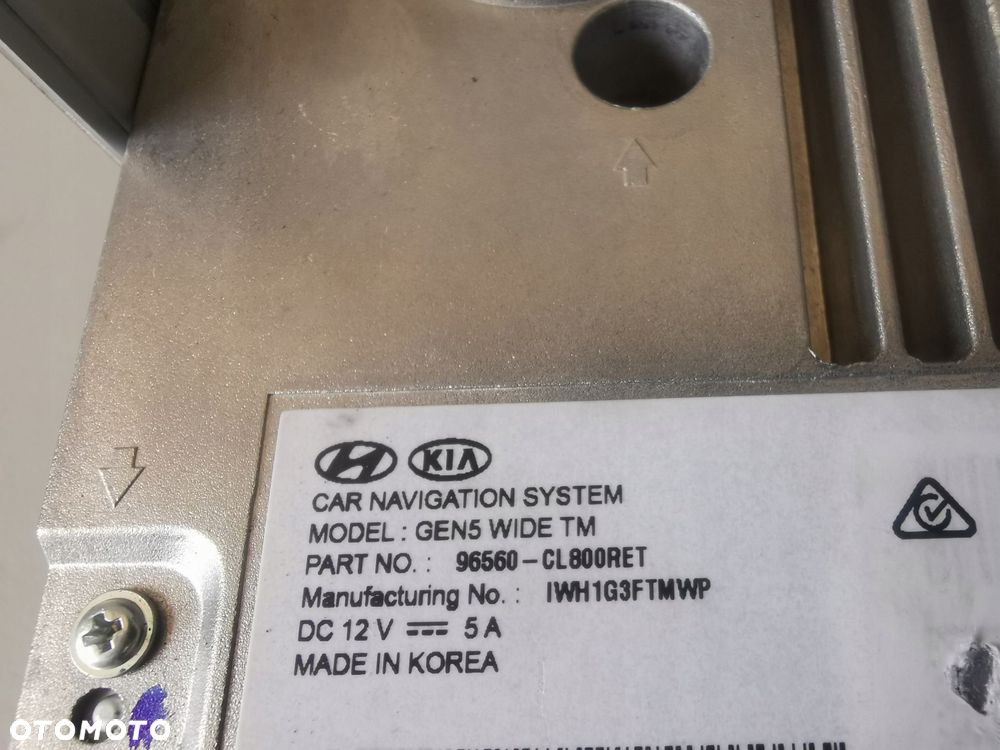 HYUNDAI SANTA FE IV LIFT 21- RADIO NAWIGACJA WYŚWIETLACZ 96560-CL800 - 6