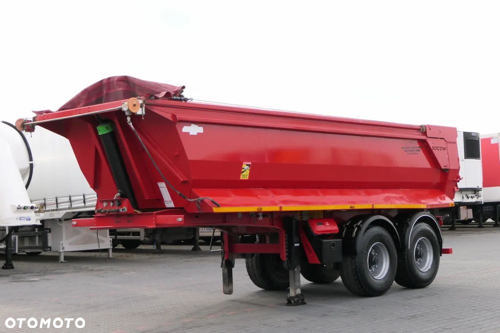 Inny CIMAR / WYWROTKA STALOWA / 19 M3 / 2 OSIE / 2018 ROK / HYDRAULICZNA KLAPA