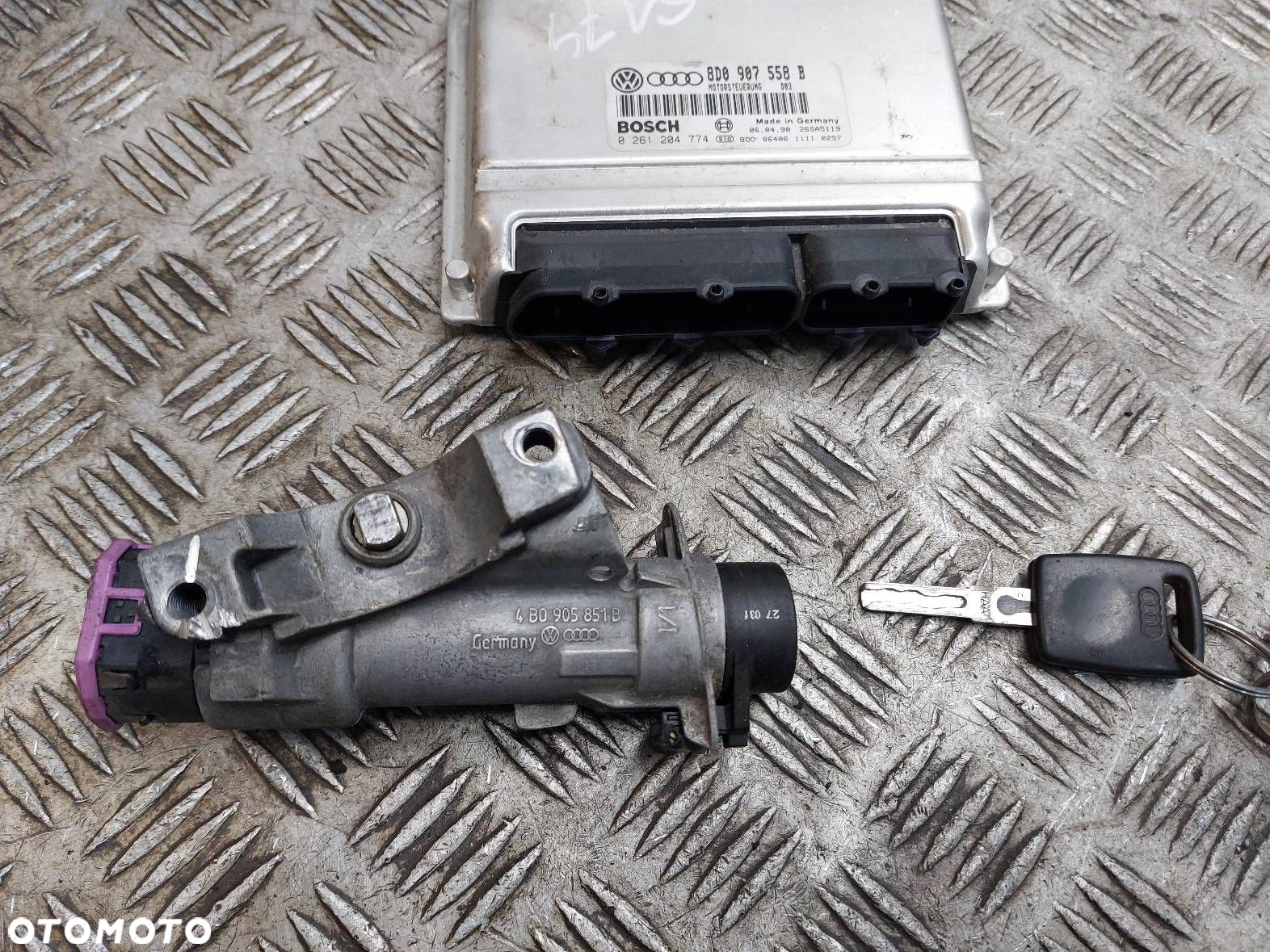 ZESTAW STARTOWY AUDI A4 B5 1.8 20V 8D0907558B 4B0905851B 8D0919861C - 4