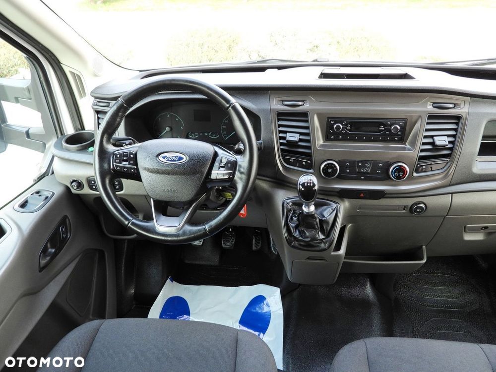 Ford TRANSIT SKRZYNIA PLANDEKA PODWÓJNA KABINA DOKA 7 MIEJSC TEMPOMAT LEDY KLIMATYZACJA  130KM - 25