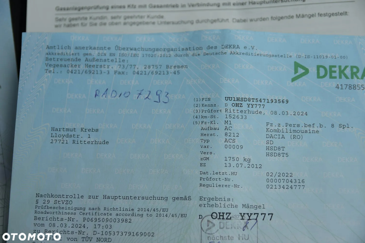 Dacia Duster 1.6 - 35