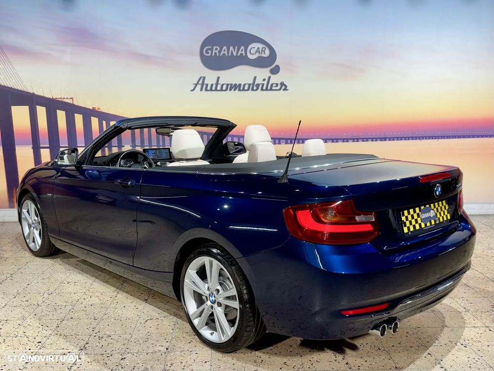 BMW 220 d Cabrio LIne Luxury Auto - 9