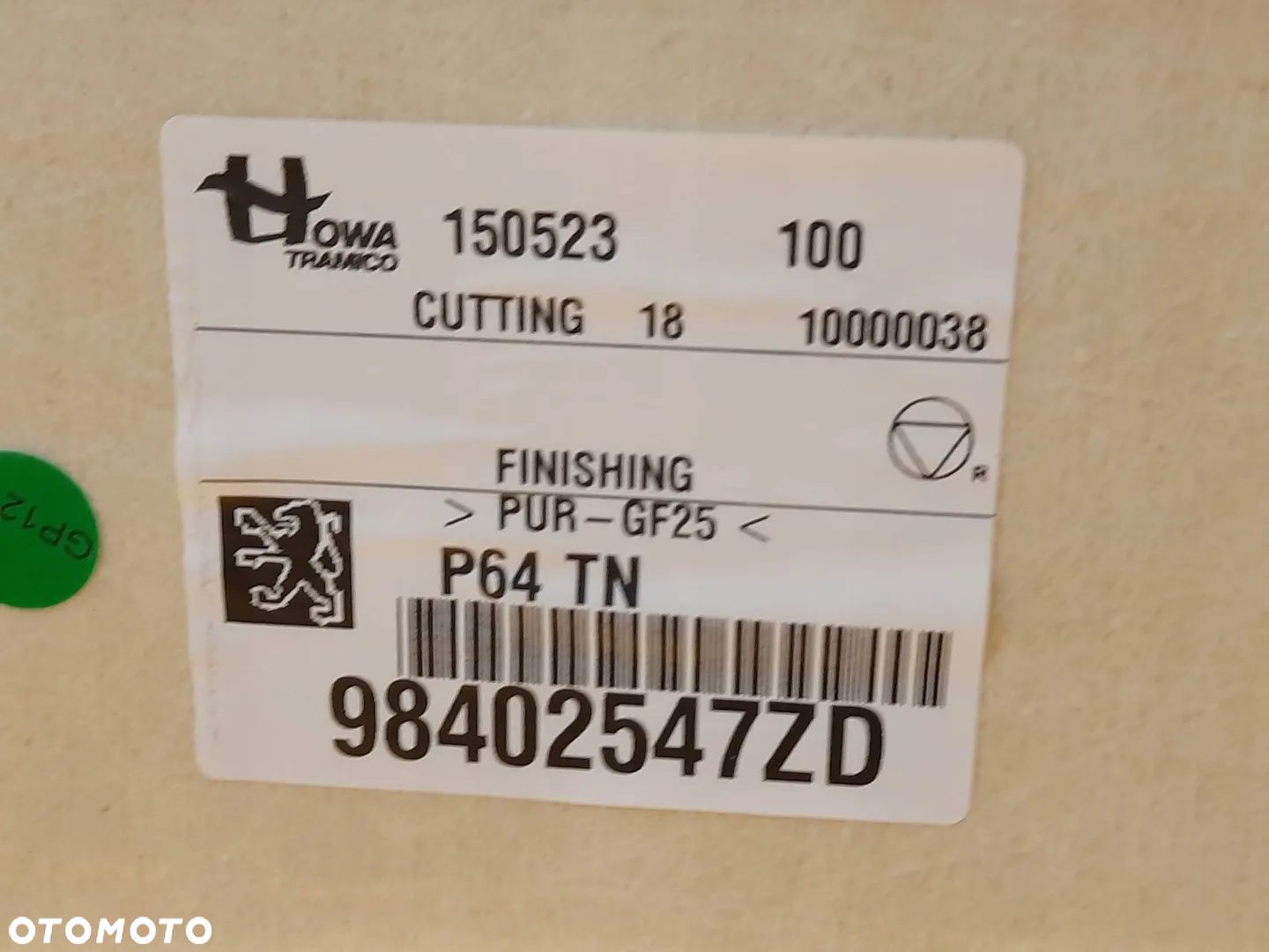 Peugeot 3008 III PODSUFITKA 98402547ZD 24r. - 7