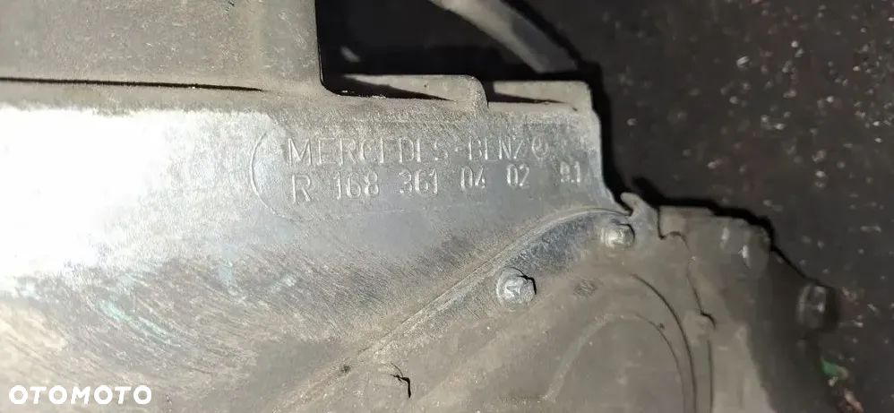 SKRZYNIA BIEGÓW R1683610402 1.7 CDI Mercedes-Benz A-klasa I (1997-04) W168 - 2