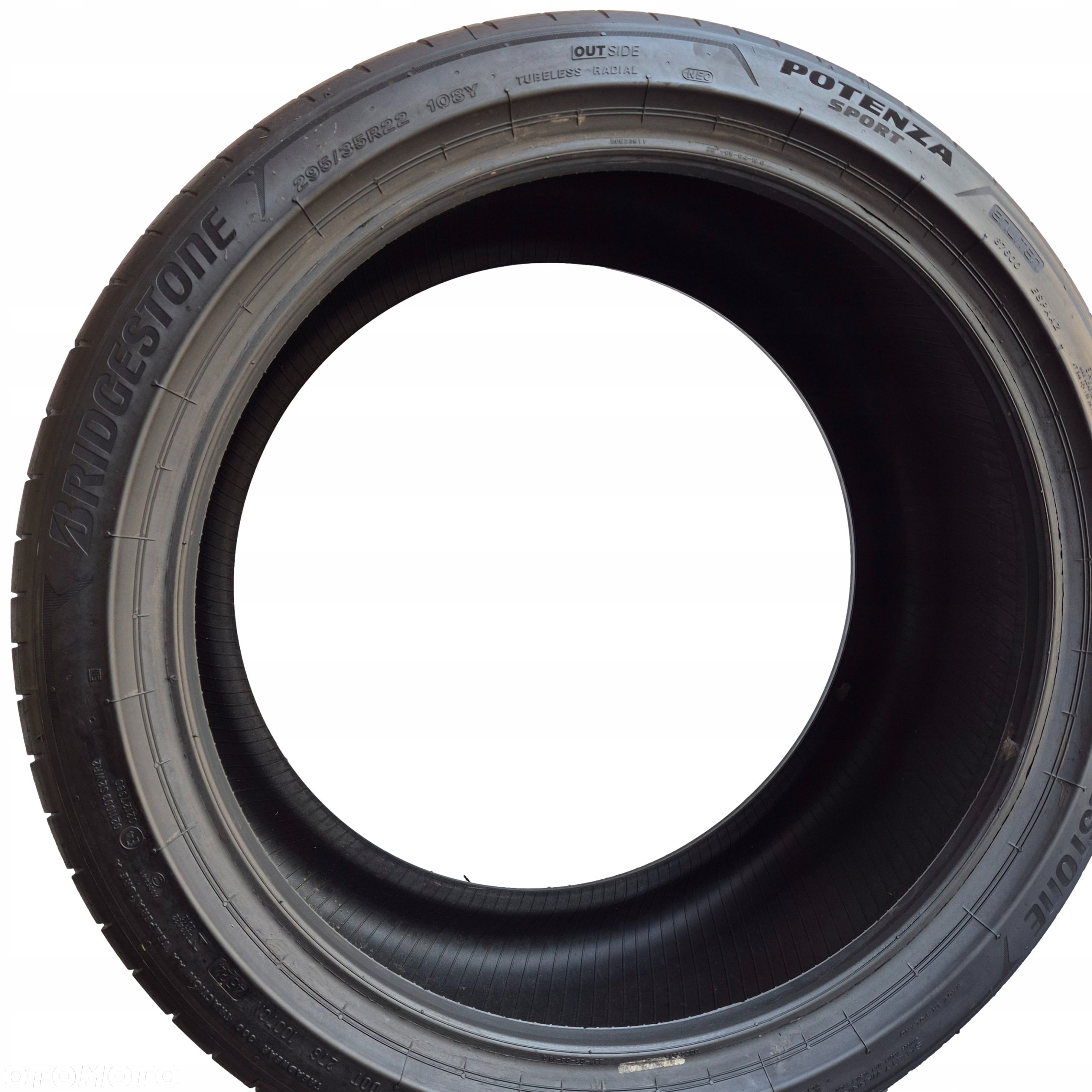 Bridgestone potenza sport 295/35 R22 108Y 6mm 2024 - 2