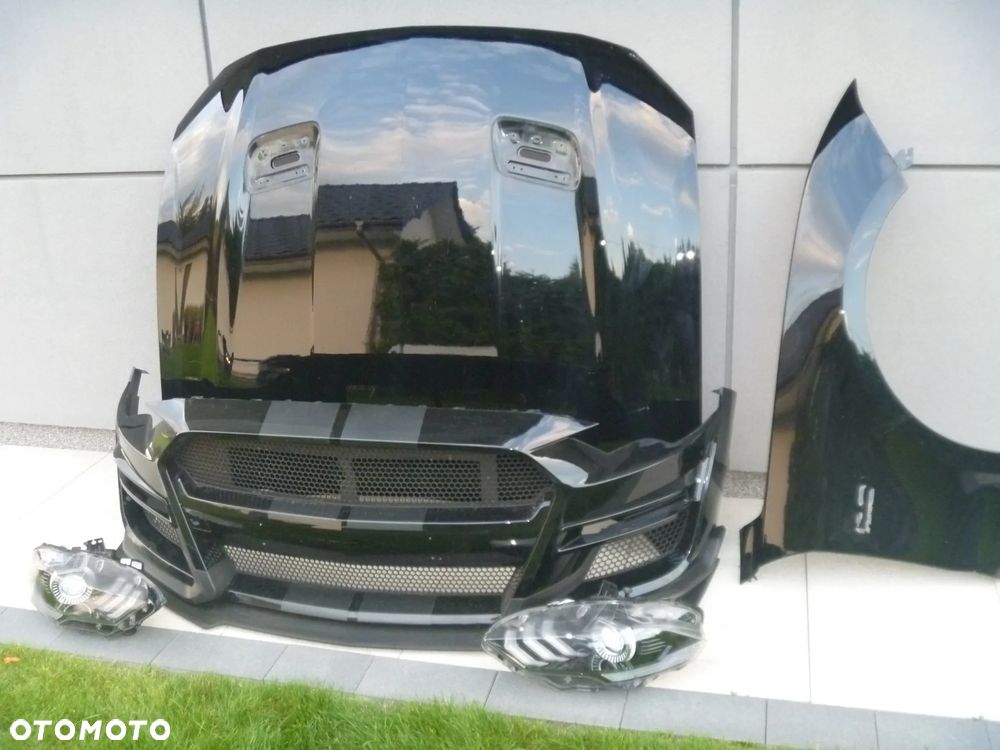 FORD MUSTANG VI MG500 shelby MP CONCEPTS LIFT 2018 ZDERZAK PRZEDNI KOMPLETNY IGŁA - 6