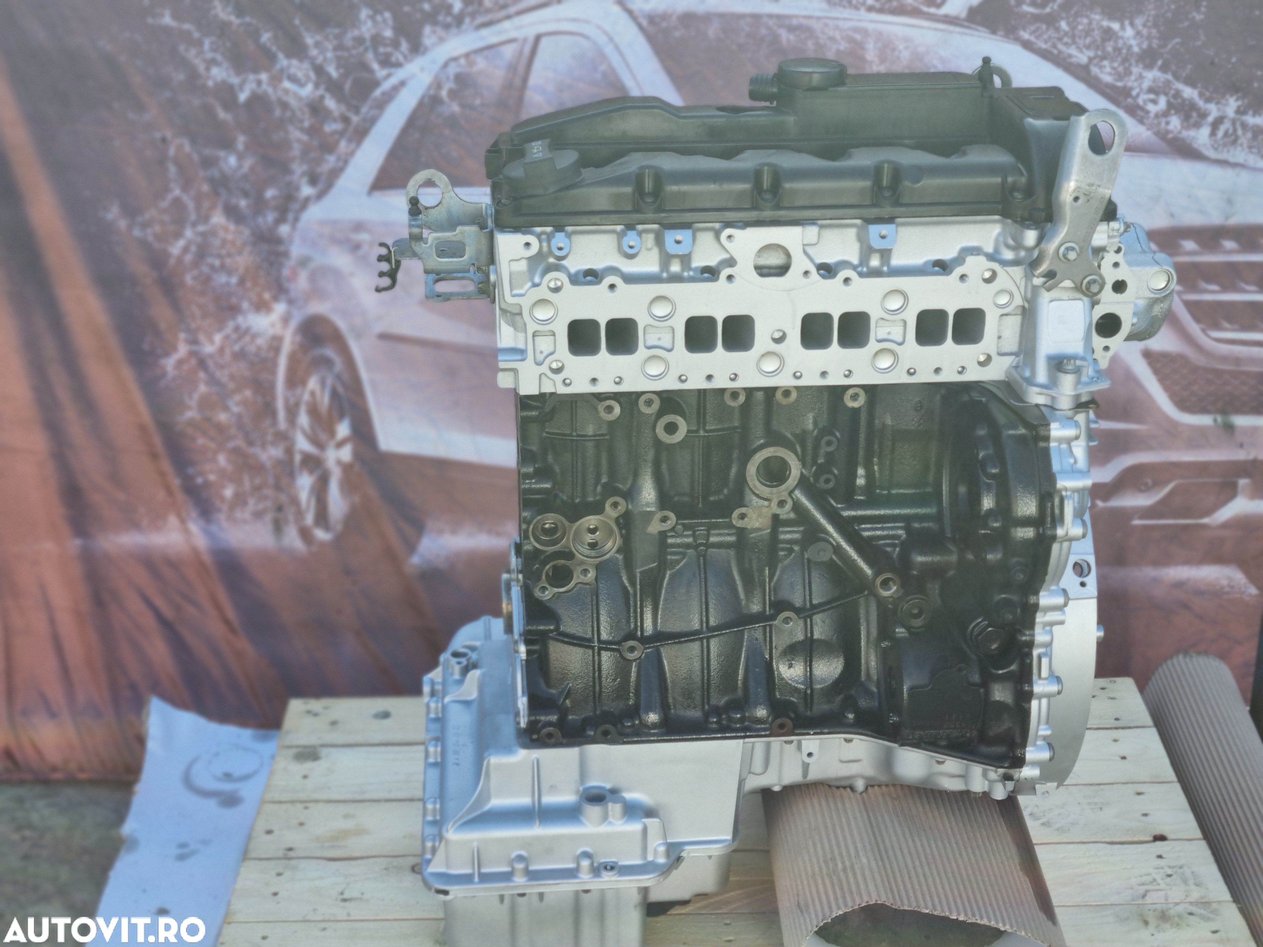 motor mercedes 2.2 cdi euro 5 cod 651, reconditionat total,pistoane, vibrochen, cuzineti, segmenti, linie, totul nou! - 1